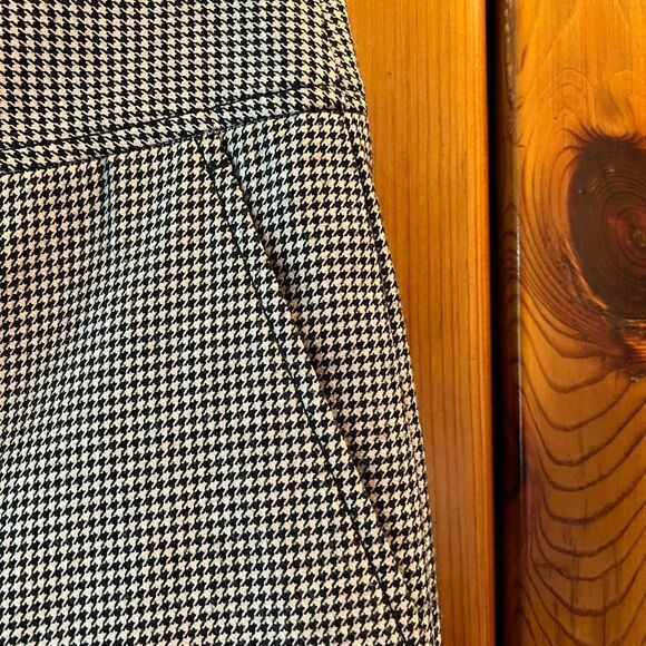 REBECCA Taylor houndstooth high waist ankle crop dress pant’s gorpcore - Picture 8 of 11